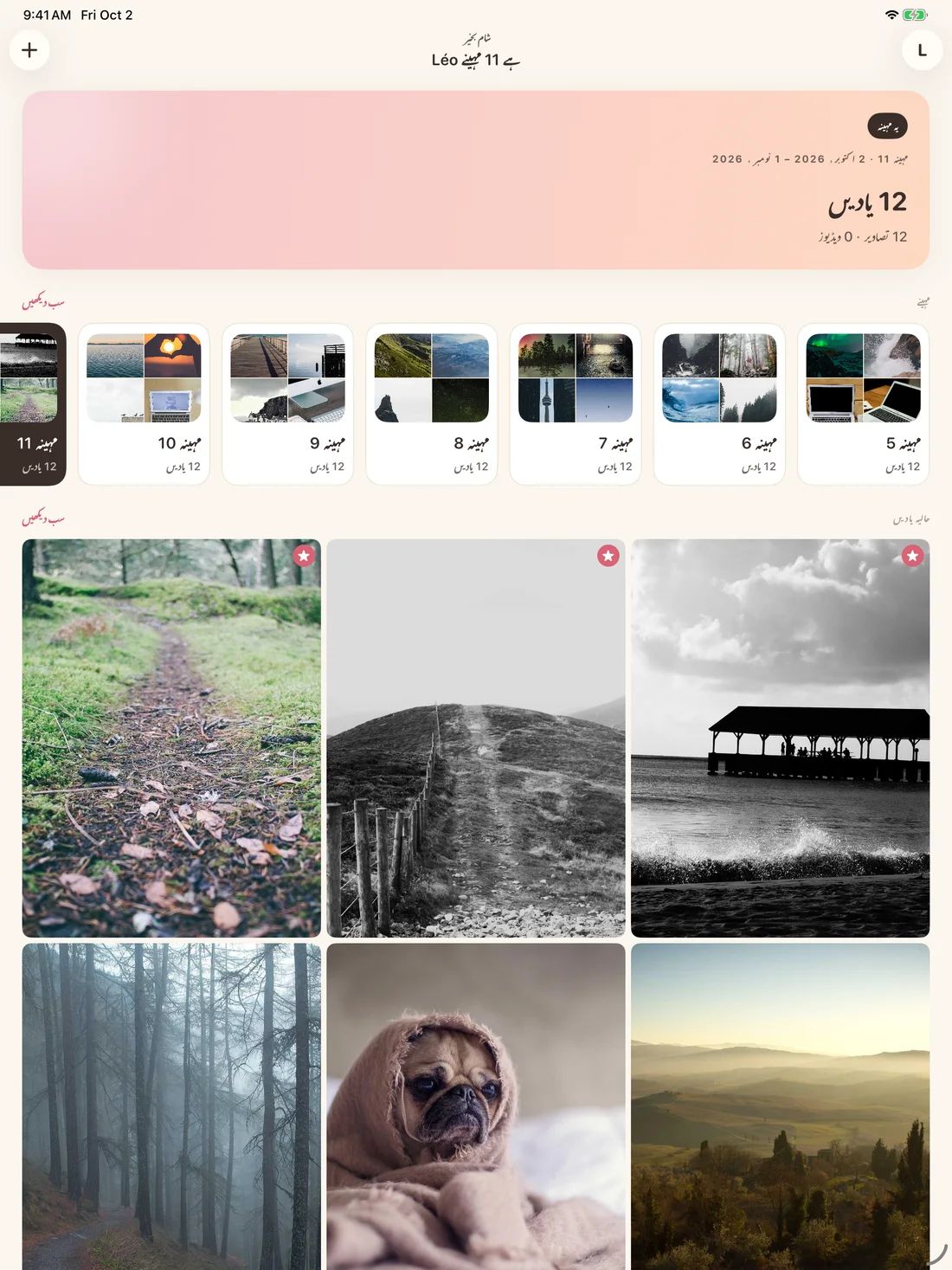 Memories on iPad — ur