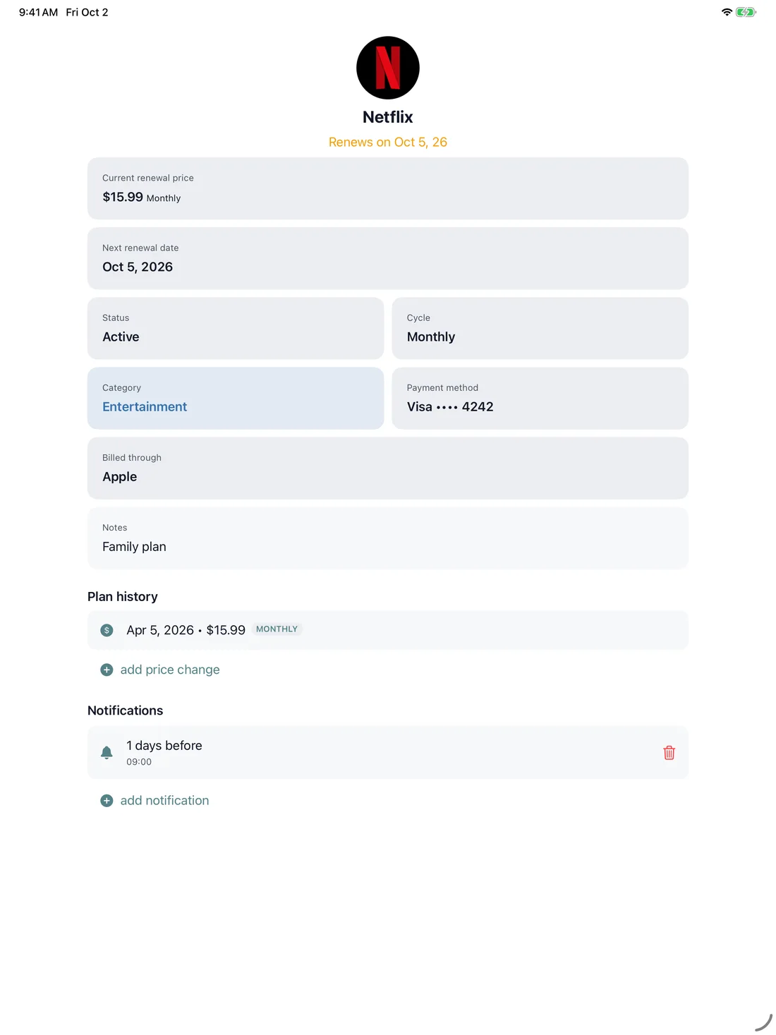 MyRenewals — Plan details · iPad (en-US)