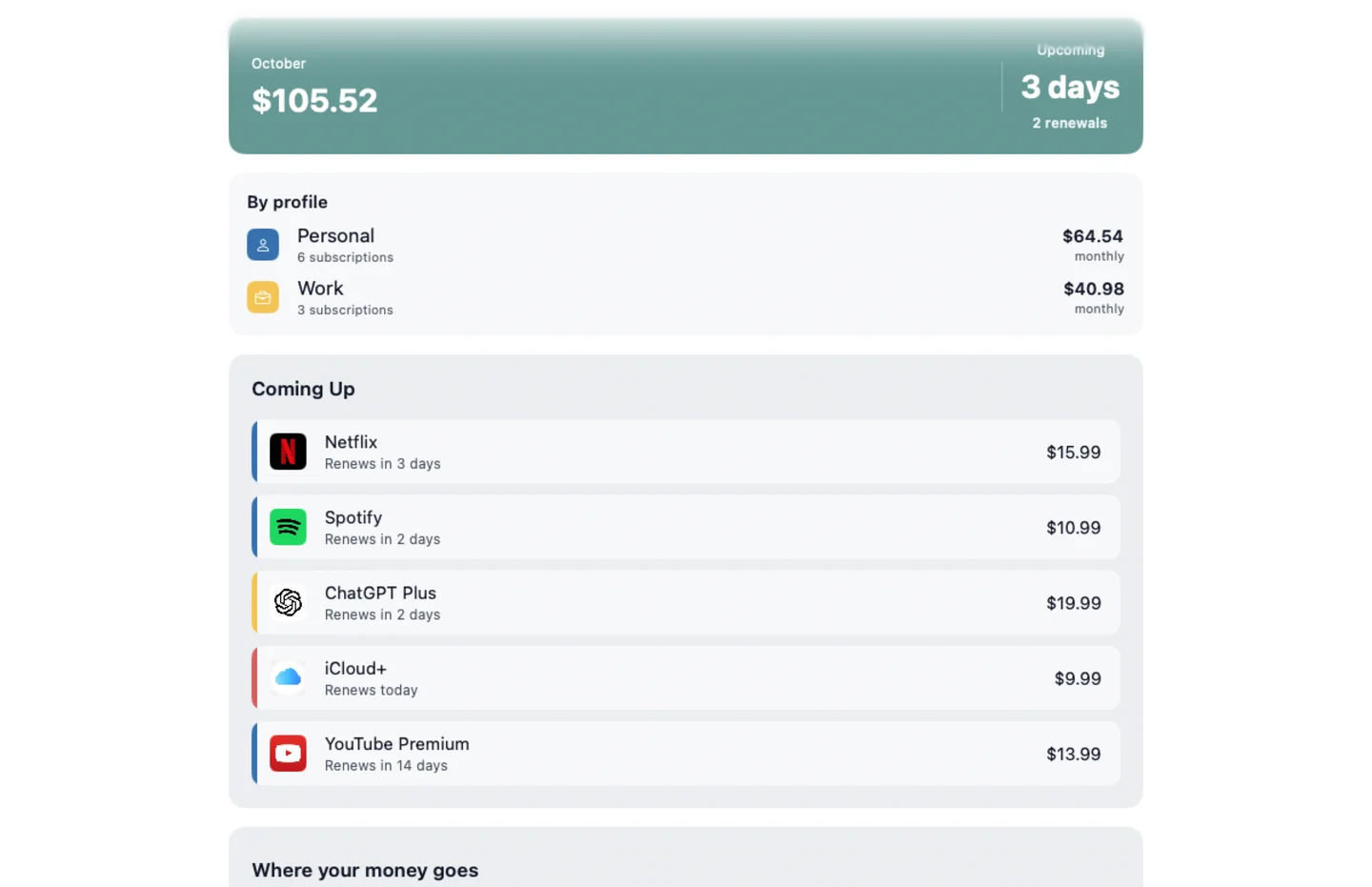MyRenewals — Personal and company · Mac (en-US)