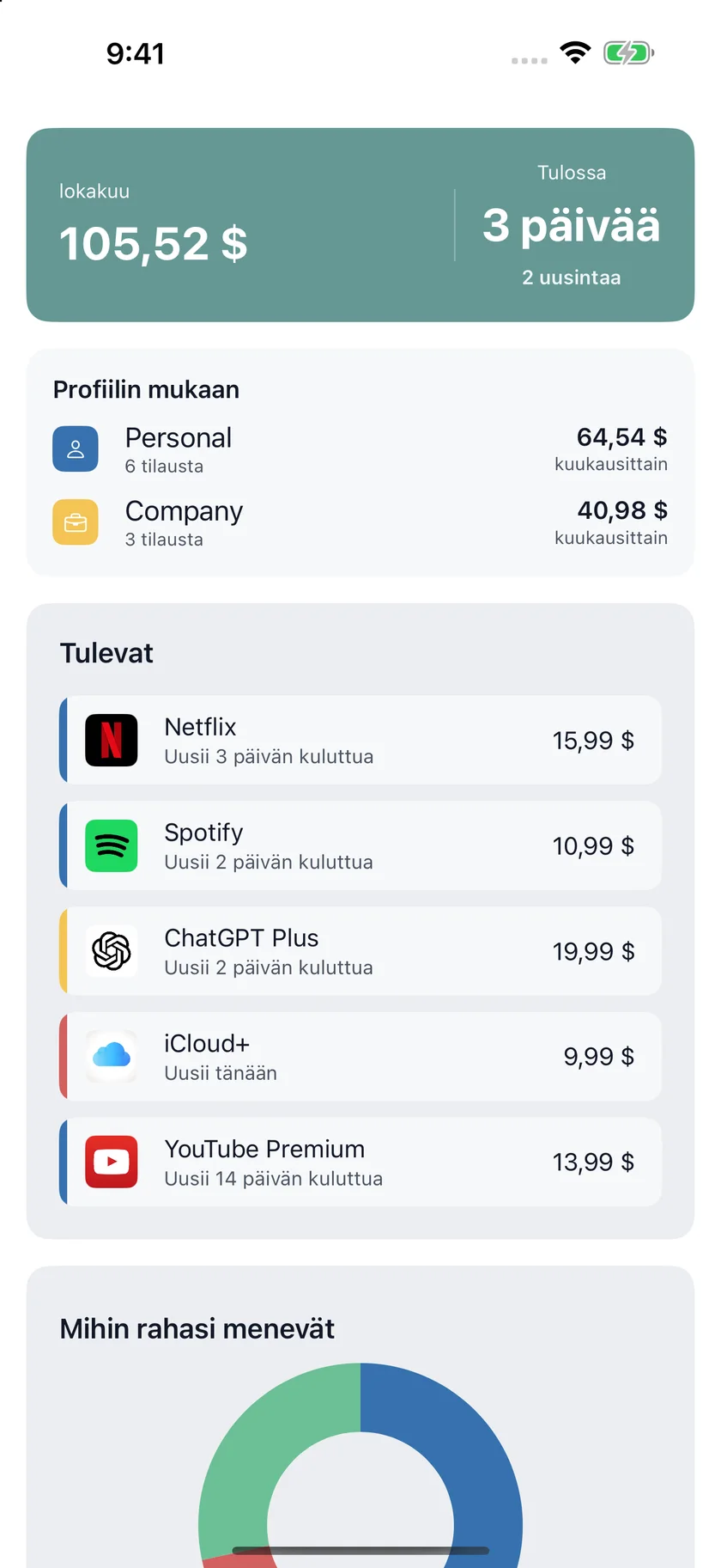 MyRenewals — Henkilökohtainen ja yritys (fi)