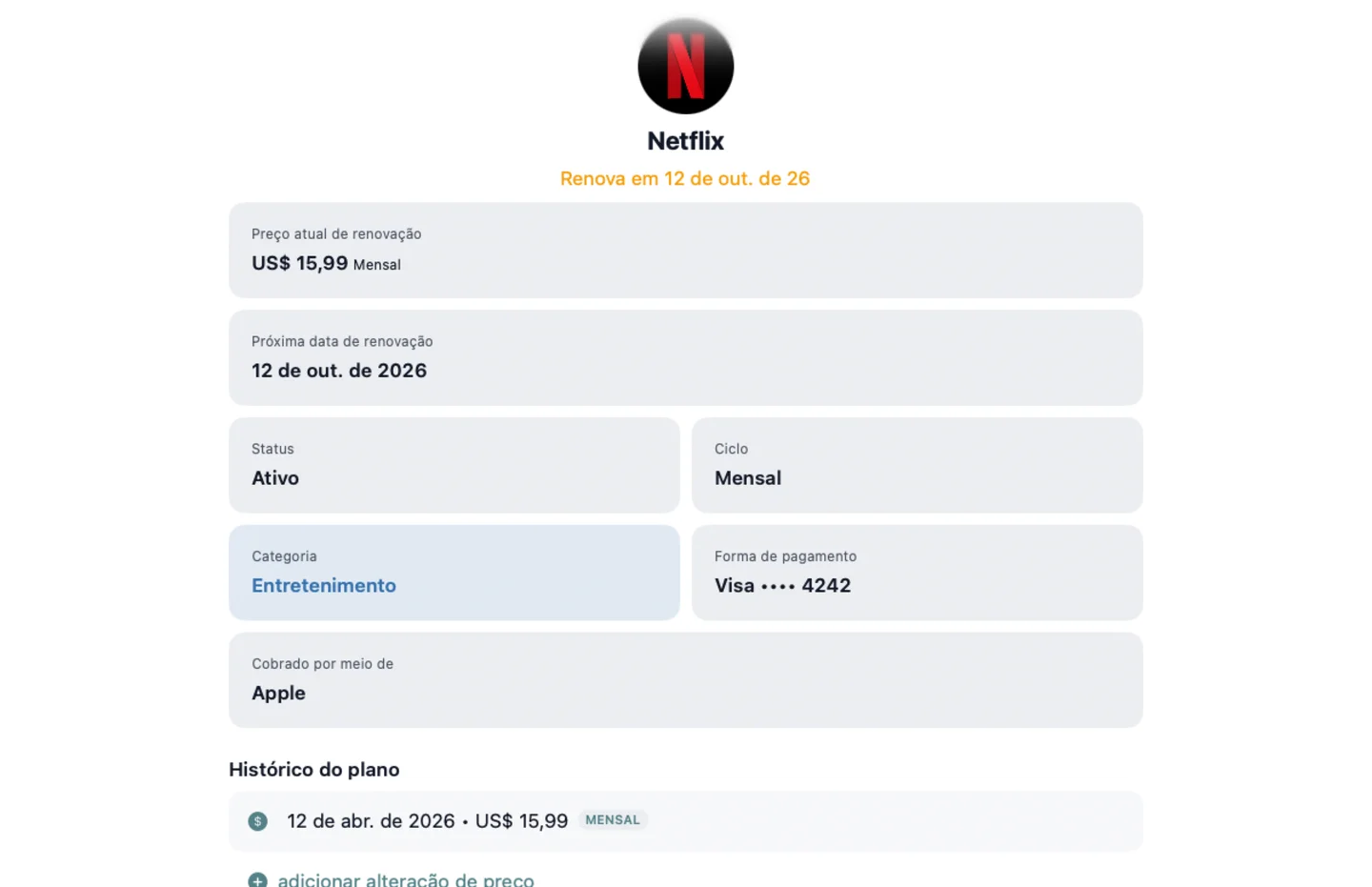MyRenewals — Detalhes do plano · Mac (pt-BR)