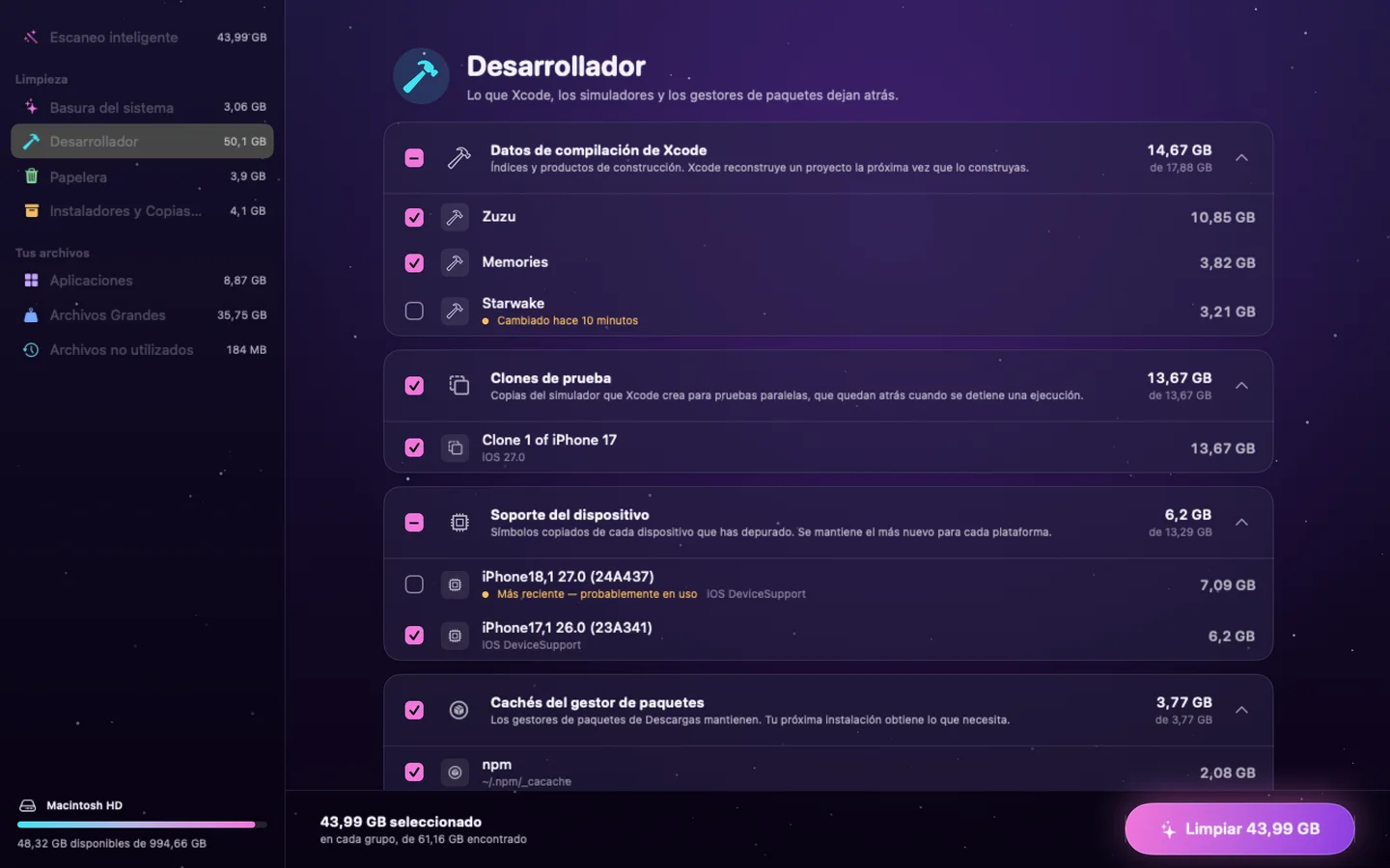 Poof — Desarrollador (es)