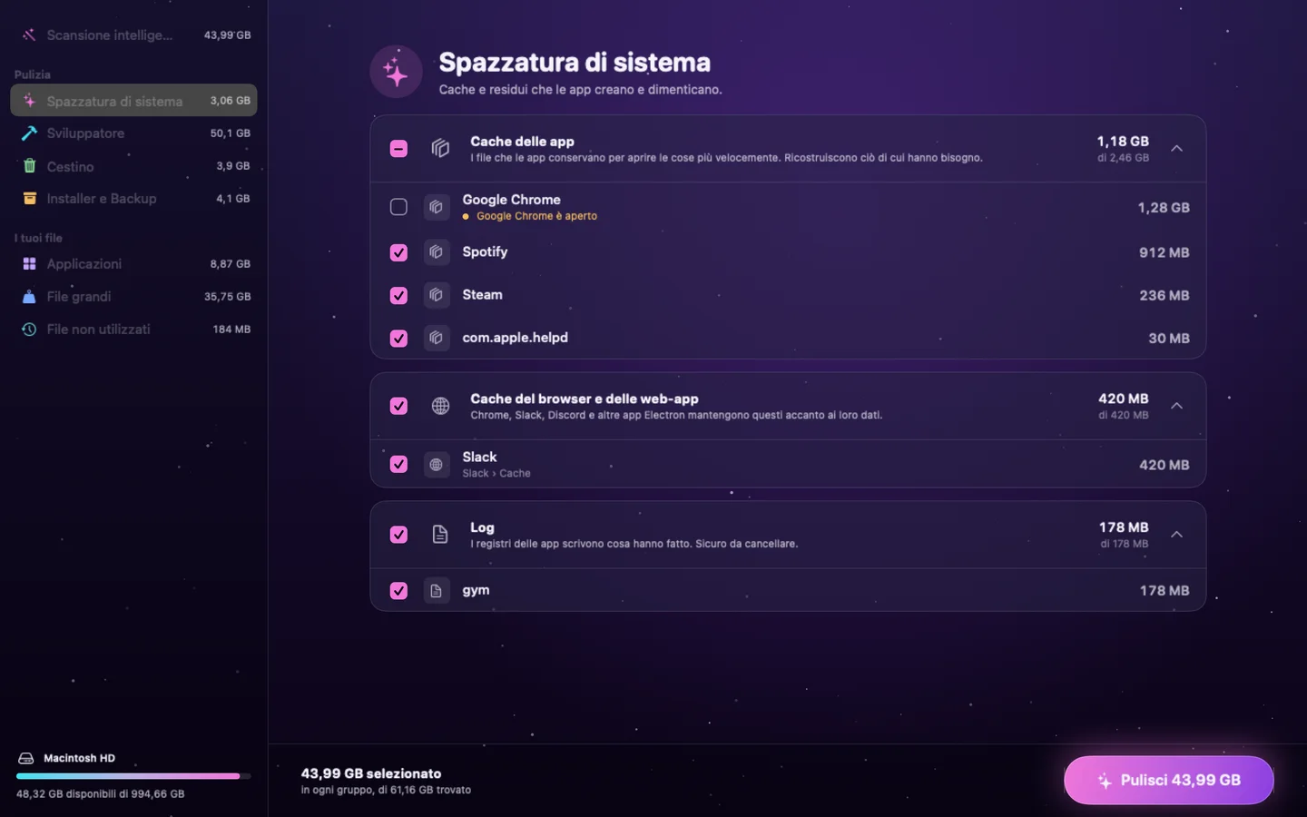 Poof — File inutili di sistema (it)