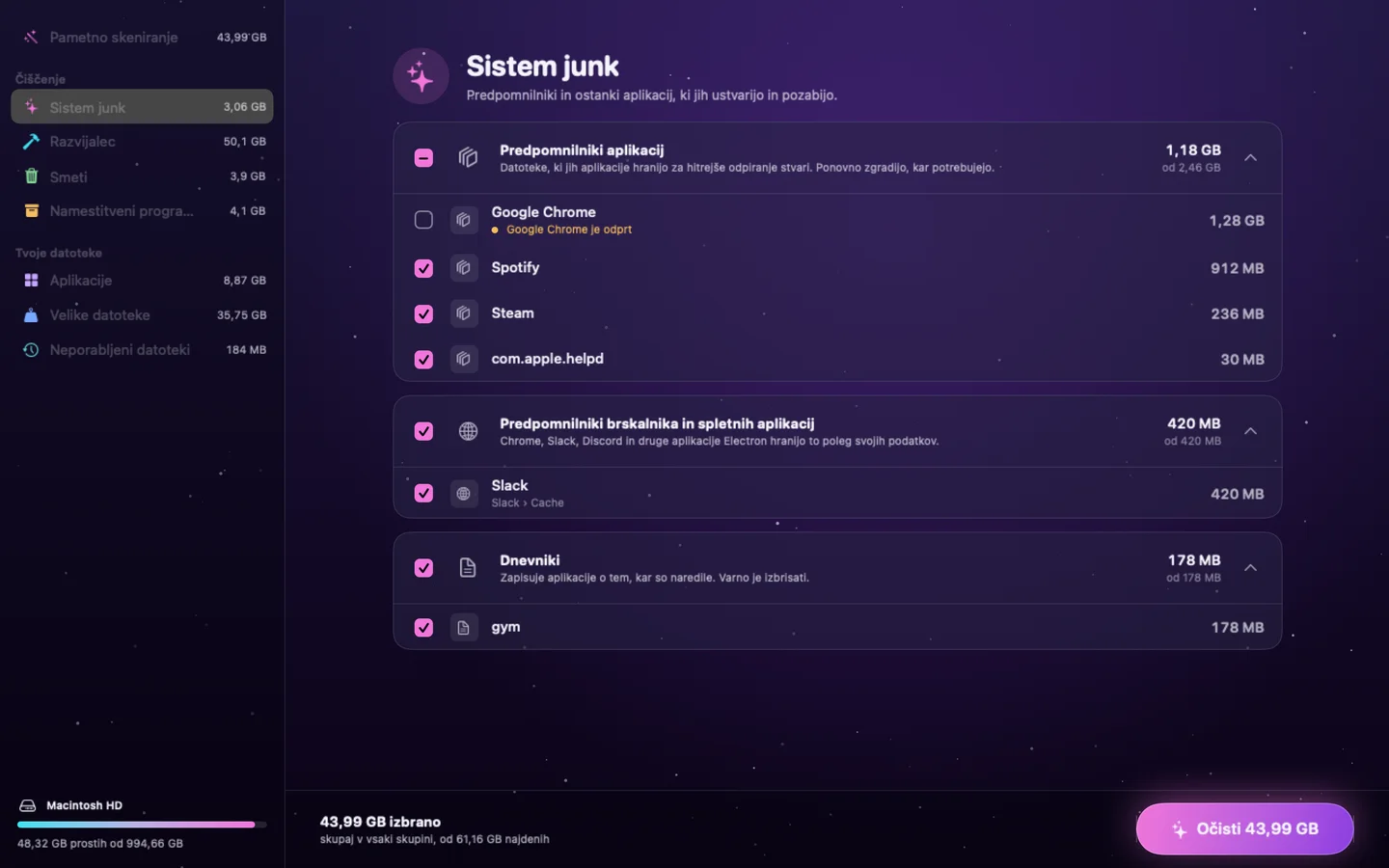 Poof — Sistemske smeti (sl)