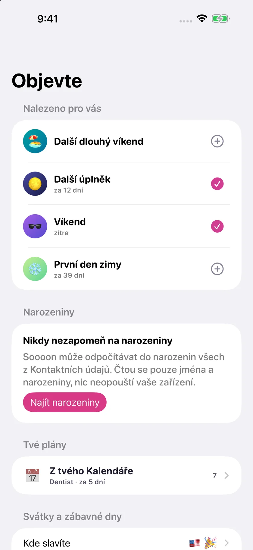 Soooon — Svátky (cs)
