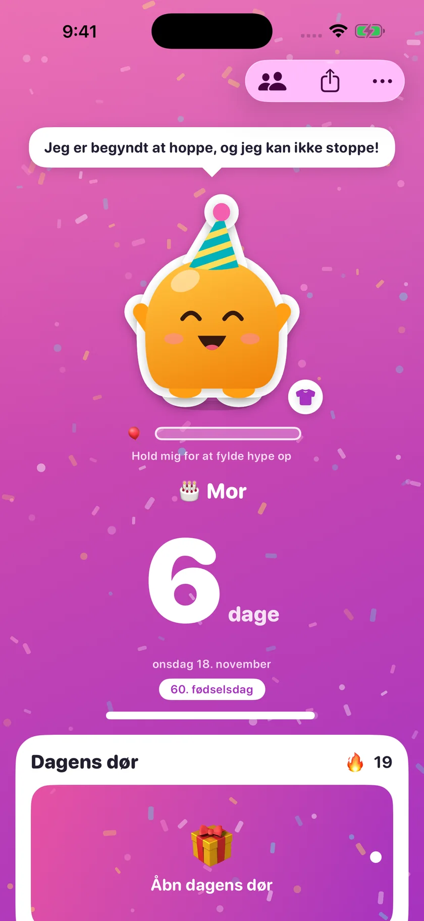 Soooon — Den store dag (da)