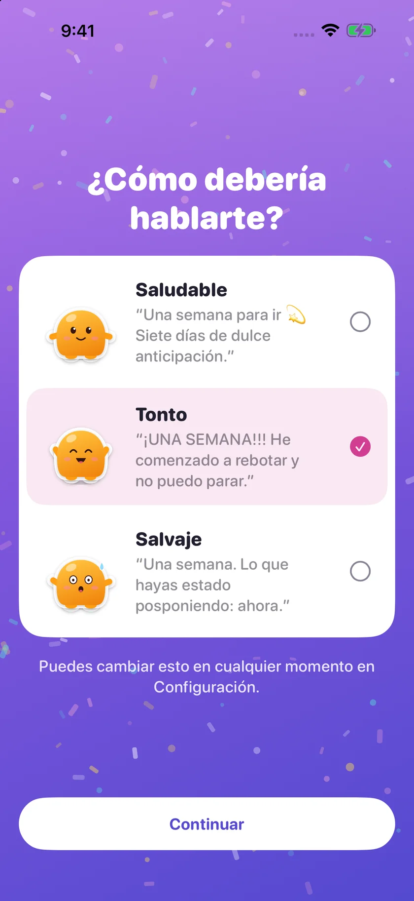 Soooon — Personalidad (es-US)
