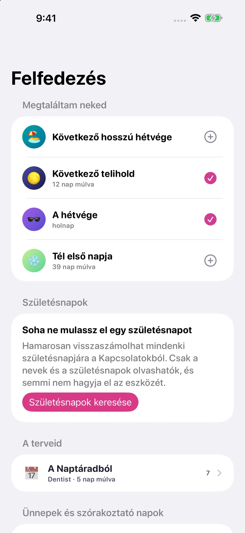 Soooon — Ünnepek (hu)