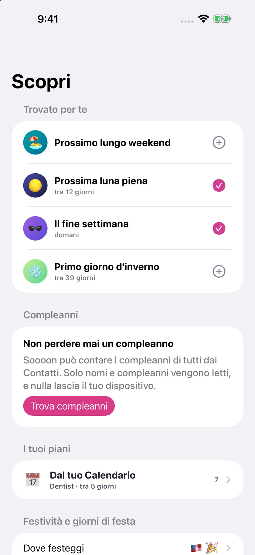 Soooon — Festività (it)