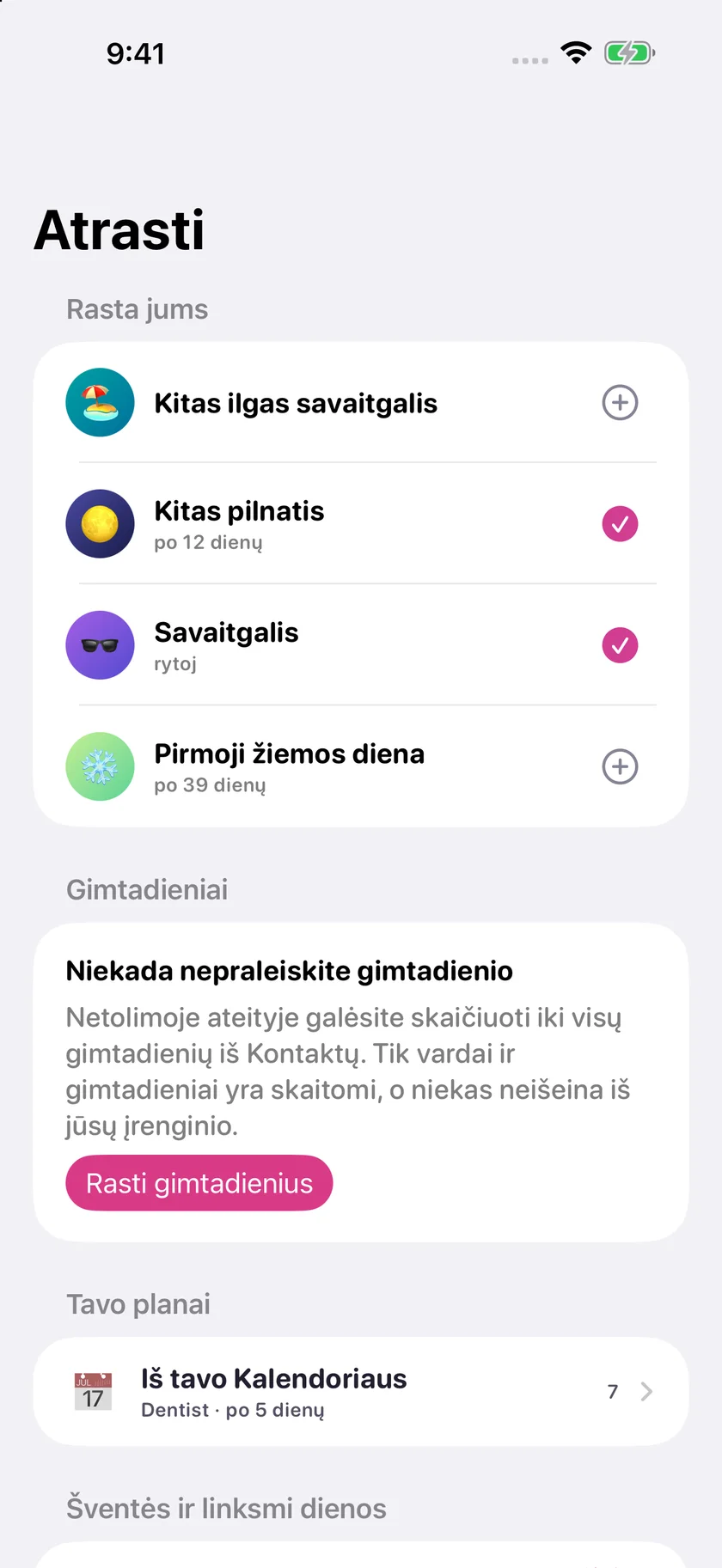 Soooon — Šventės (lt)