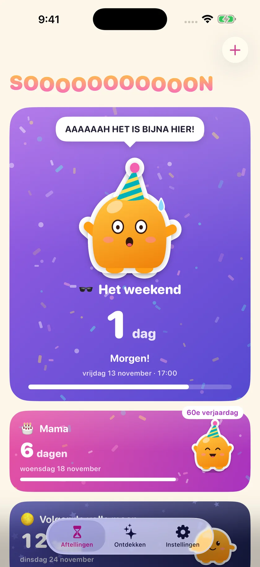 Soooon — Je aftellingen (nl)