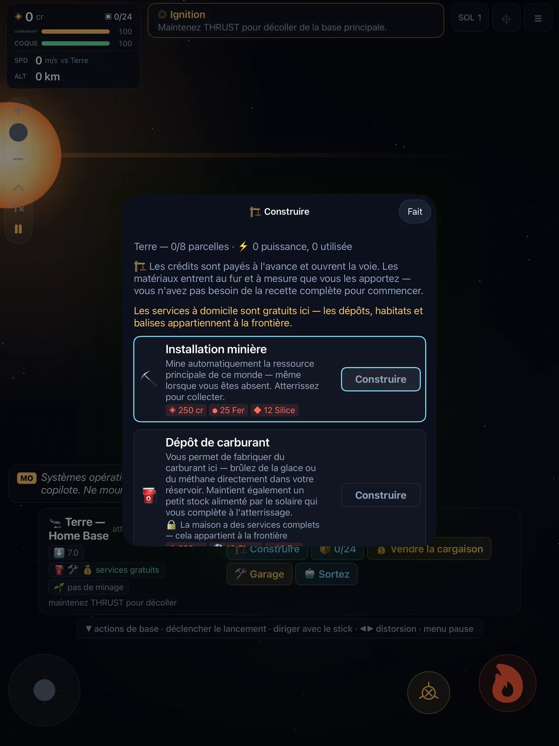 Sundust — Construisez des avant-postes · iPad (fr)