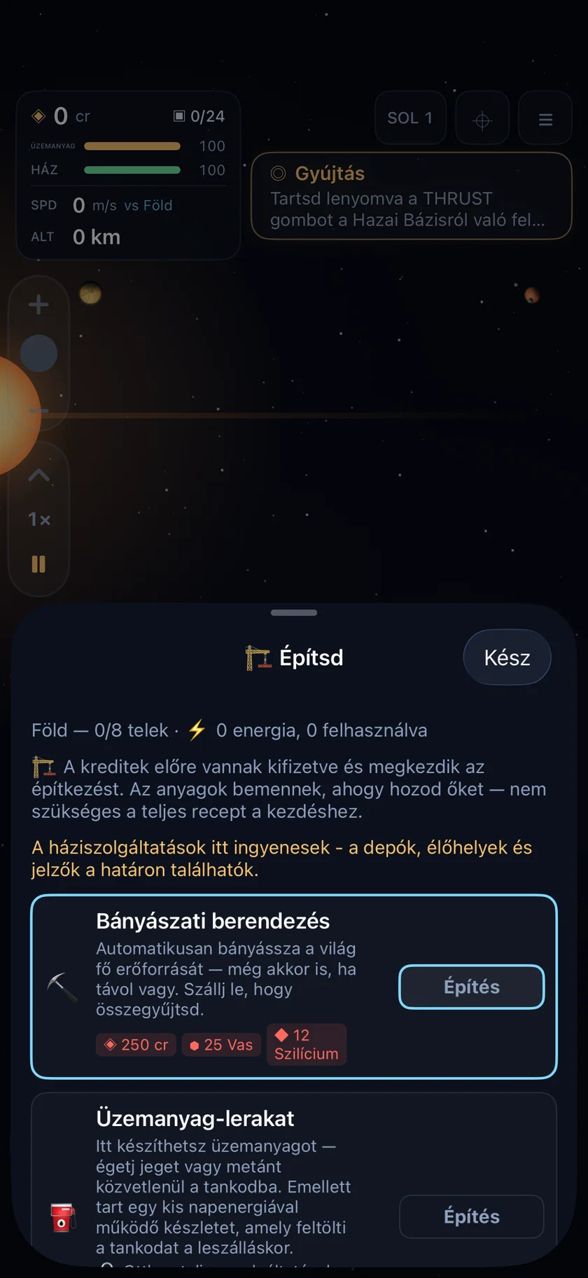 Sundust — Építs előőrsöket (hu)