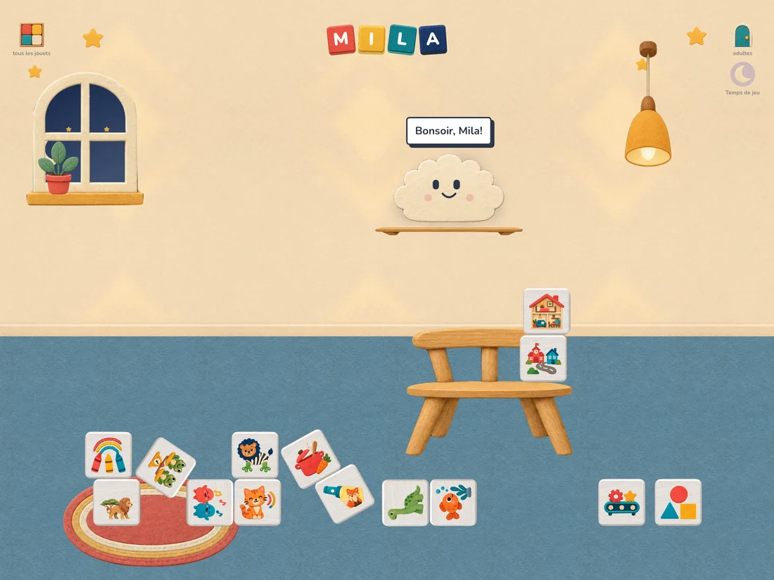 TumTum on iPad — fr