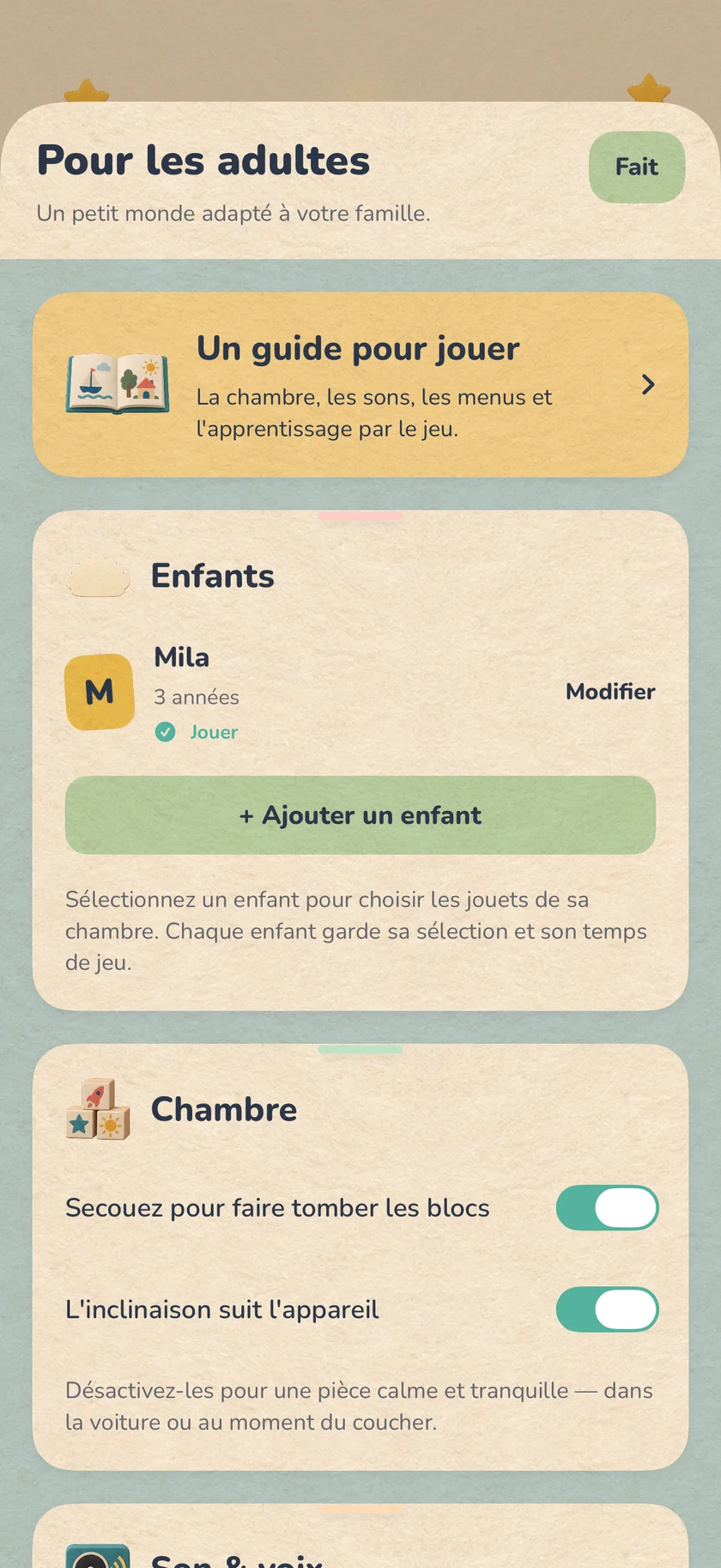 TumTum — Pour les adultes (fr)