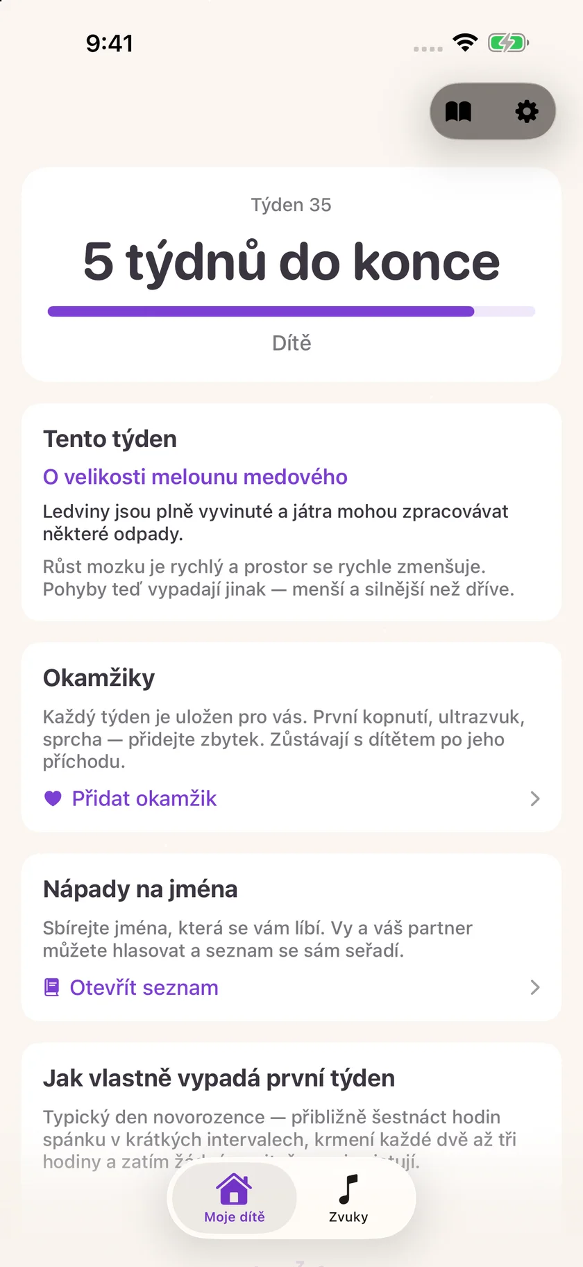 Zuzu — Odpočítávání do porodu (cs)