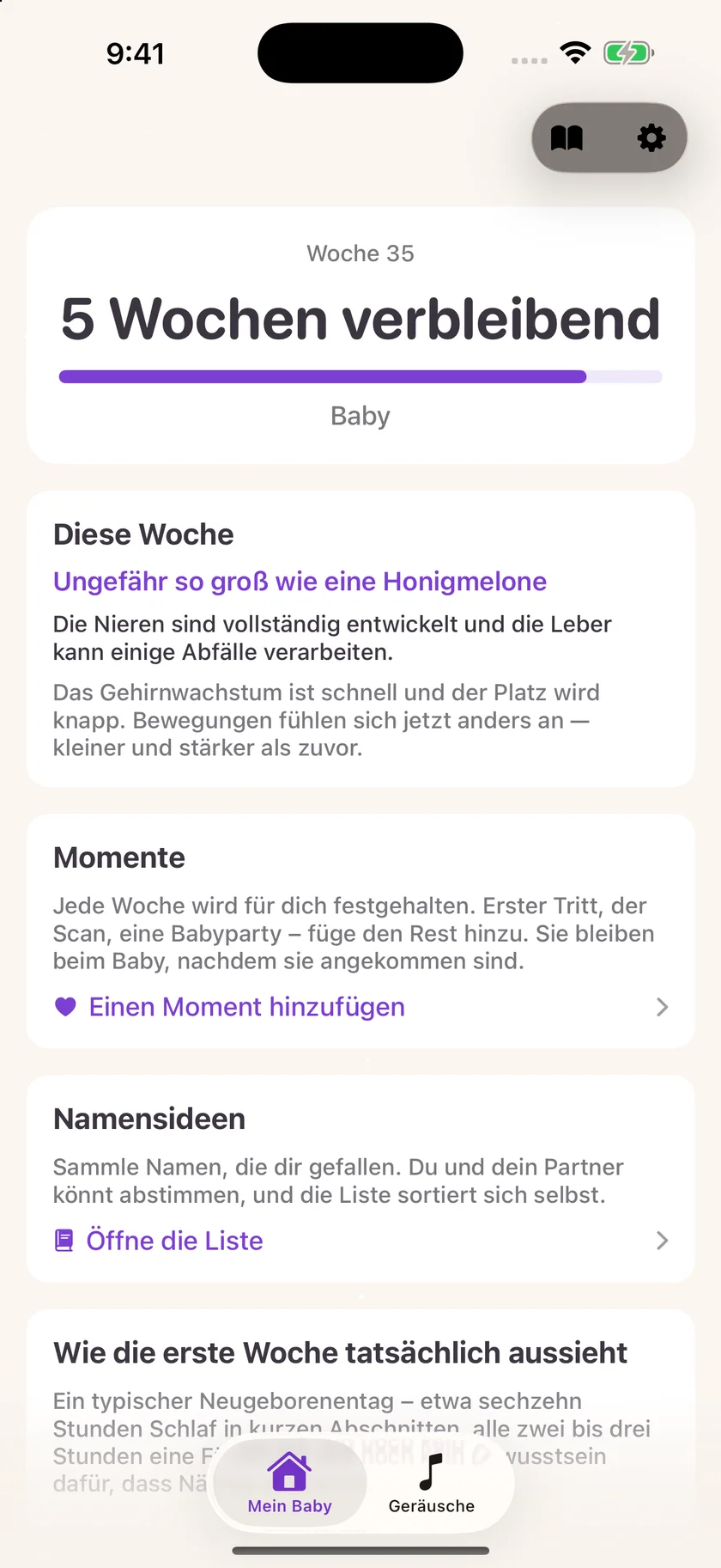 Zuzu — Schwangerschafts-Countdown (de)