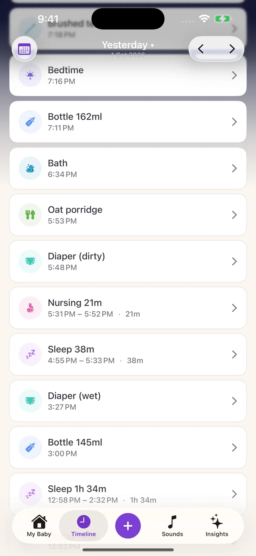 Zuzu — Sleep and wake timing (en-IN)