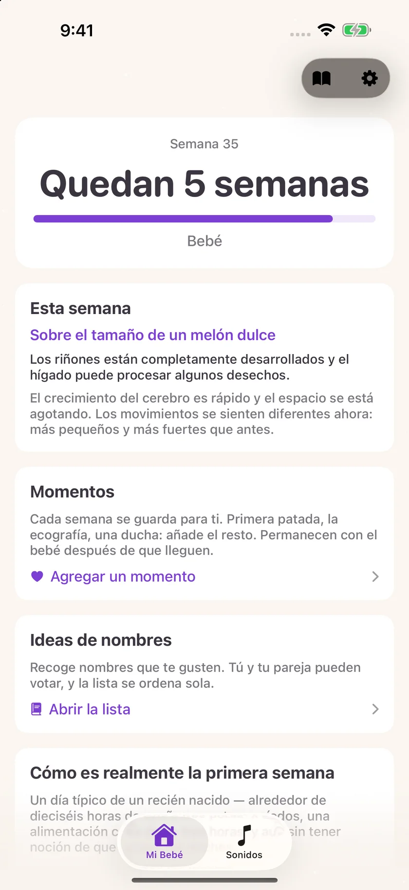 Zuzu — Cuenta atrás del embarazo (es-419)