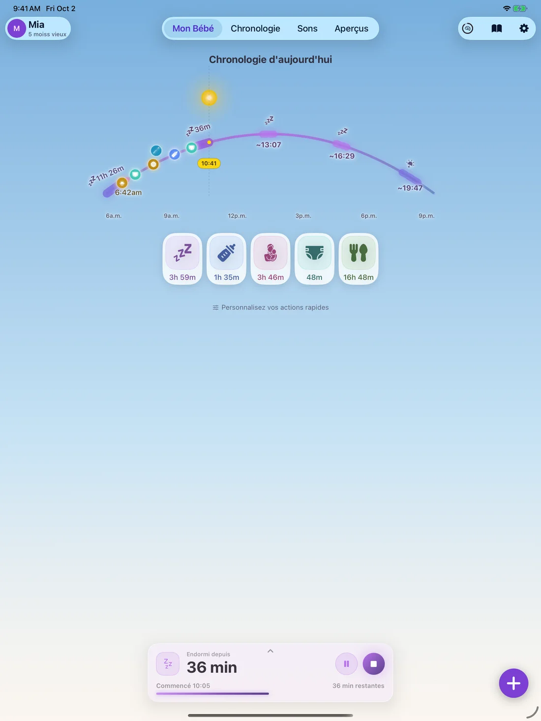 Zuzu on iPad — fr-CA