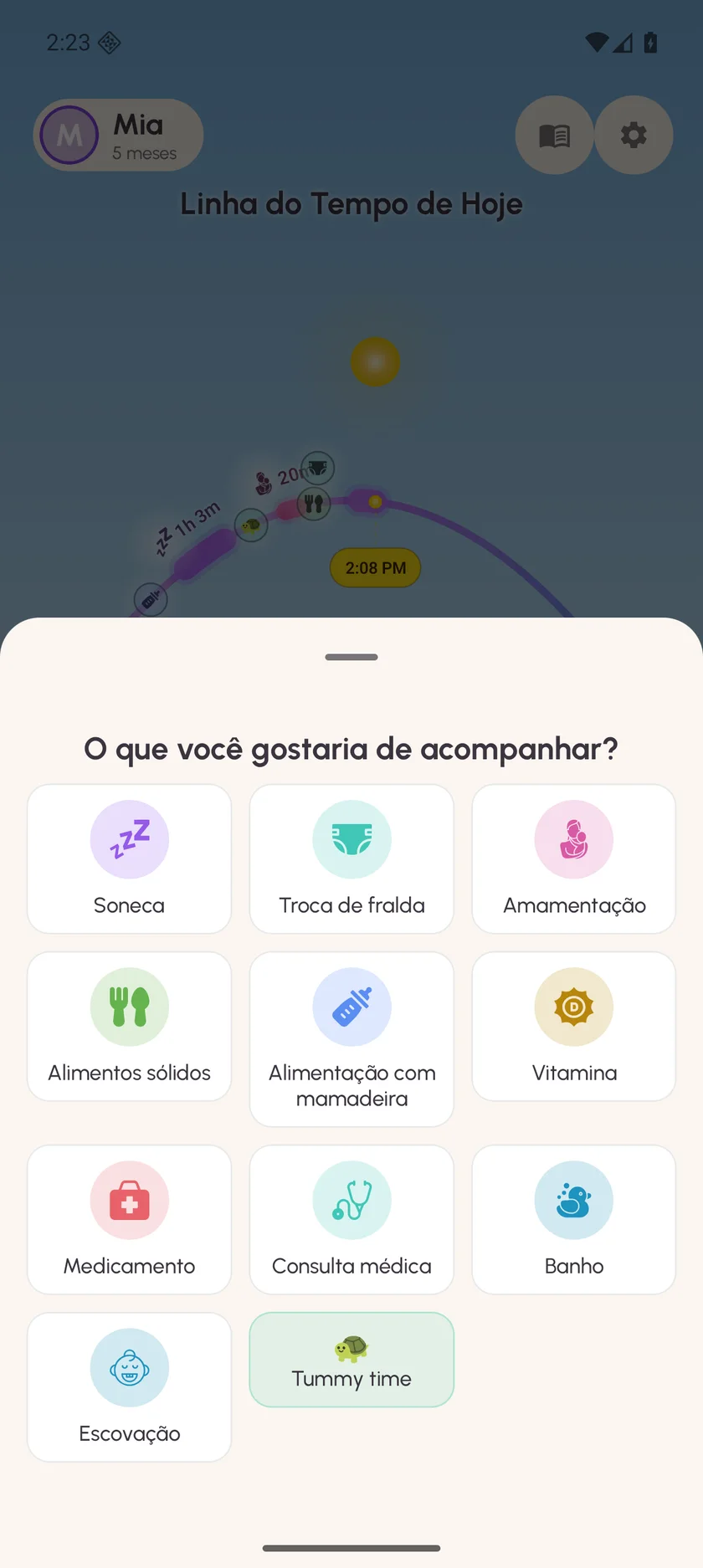Zuzu — Insights sobre os cuidados com o bebê · Android (pt-BR)