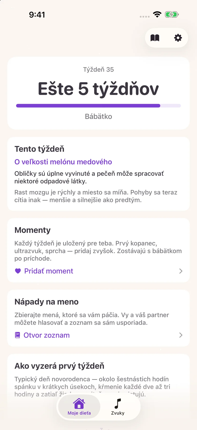 Zuzu — Odpočítavanie do pôrodu (sk)
