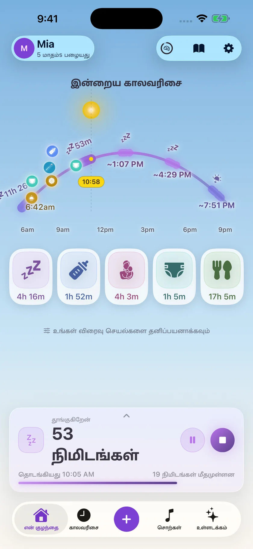 Zuzu — அன்றாடக் குழந்தை பராமரிப்பு (ta)