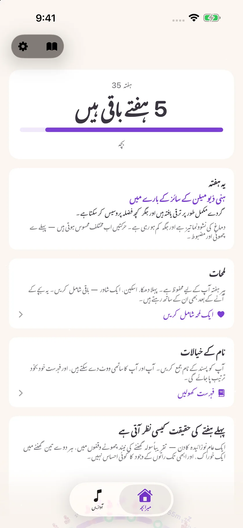 Zuzu — حمل کے دنوں کی گنتی (کاؤنٹ ڈاؤن) (ur)