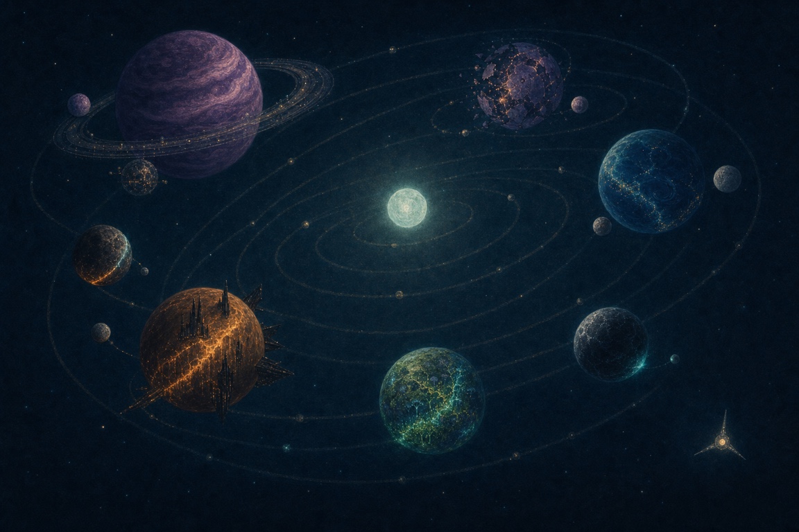 The open rings of Nacre