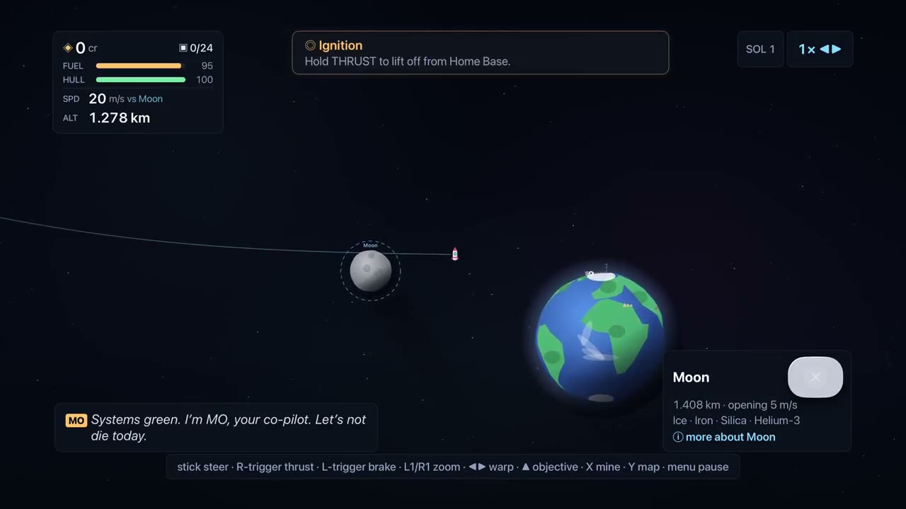 Sundust — Your tiny solar system